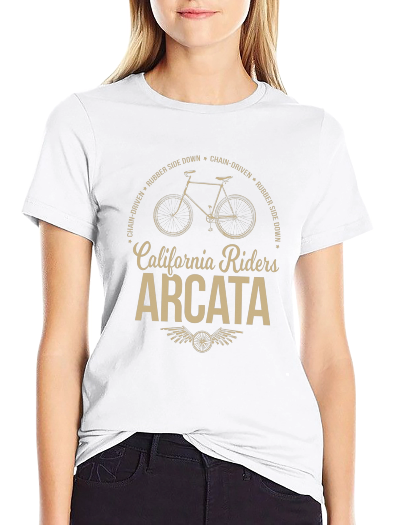 California Riders Arcata T-Shirt: Chain-Driven Style