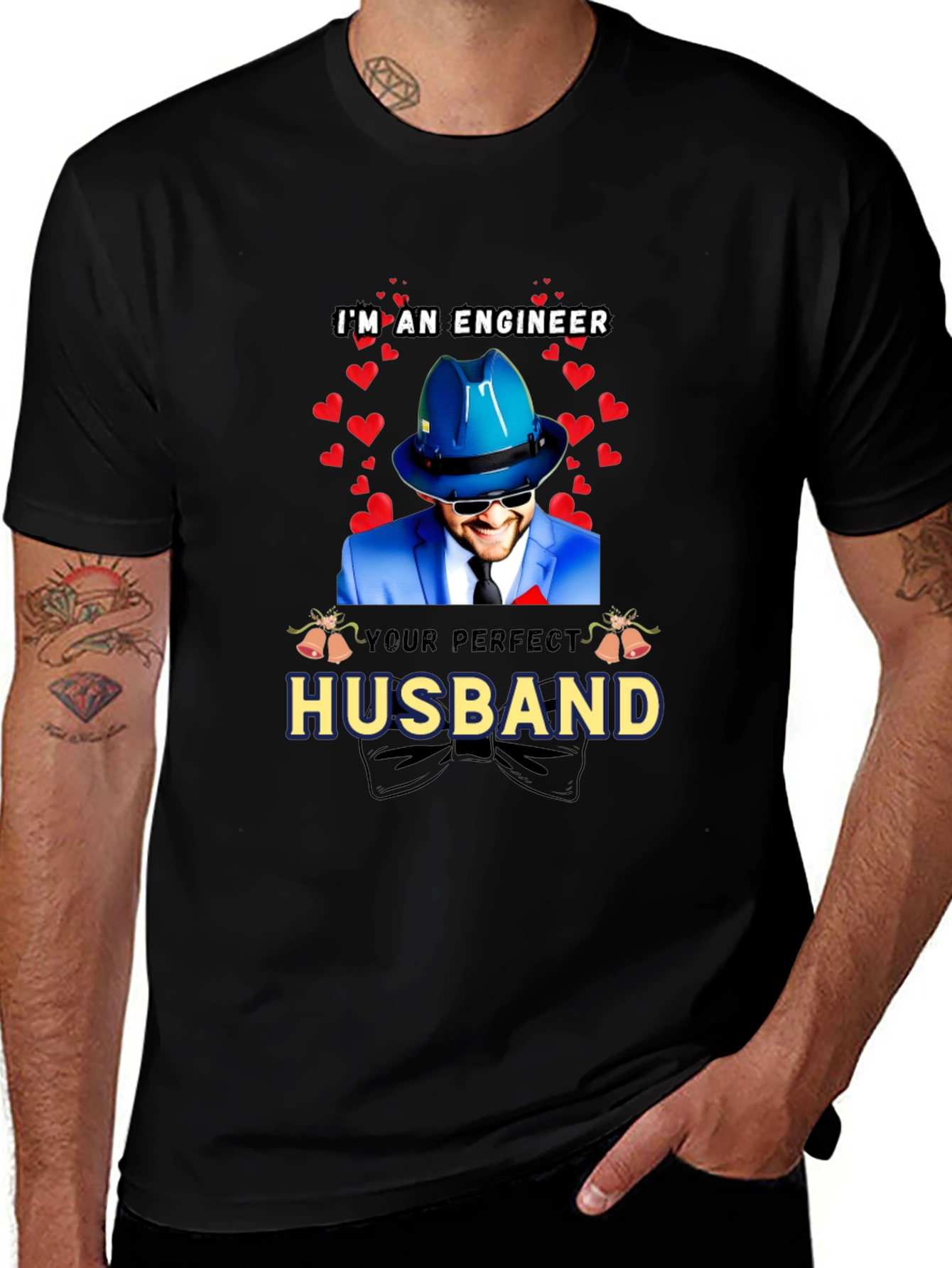 Engineer Husband T-Shirt - Perfect Gift