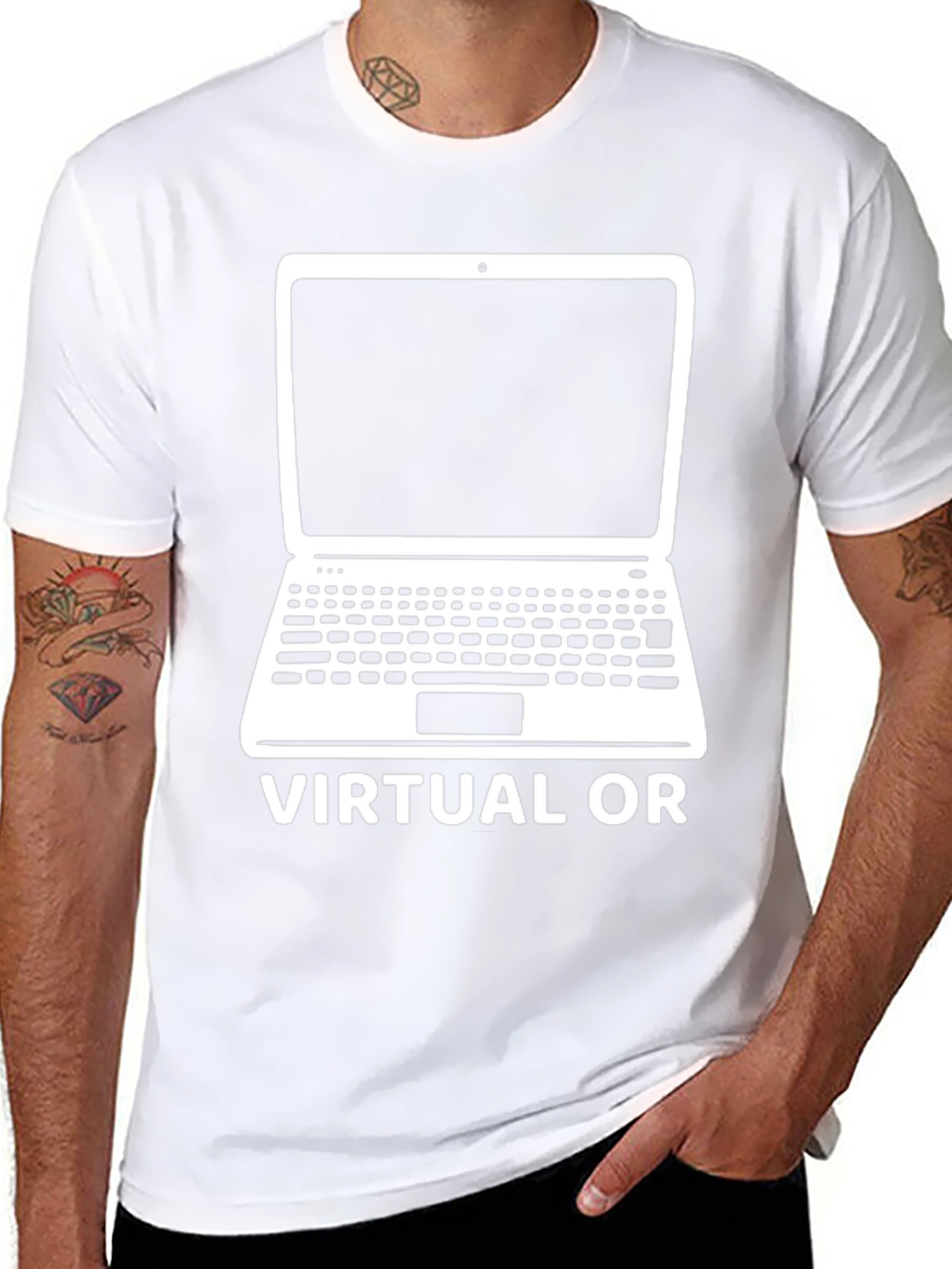Virtual OR T-Shirt - Funny Techie Tee