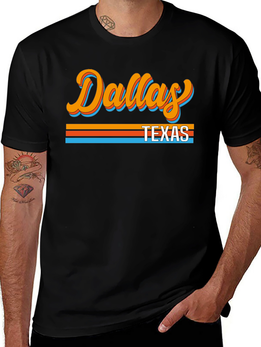 Dallas Texas Retro Graphic Tee