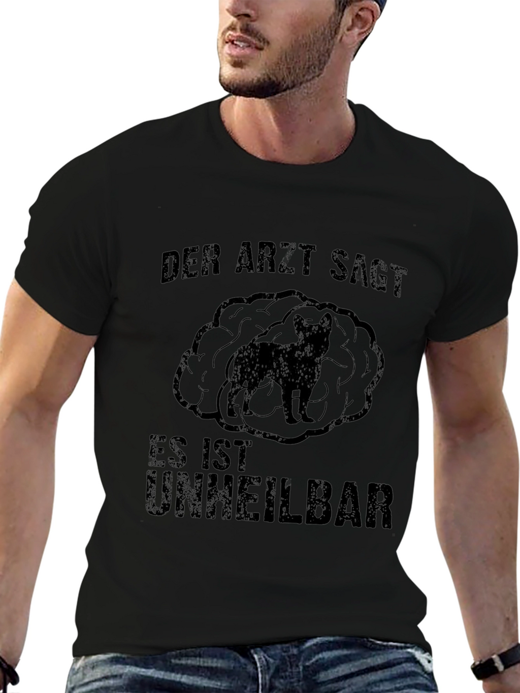 Der Artz Sagt Dog Graphic T-Shirt