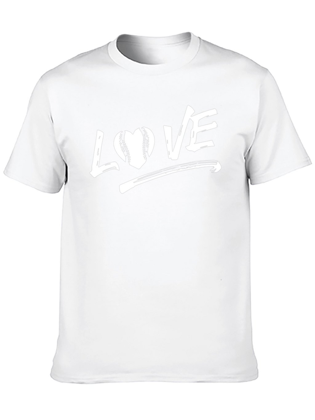 Love Baseball Black T-Shirt
