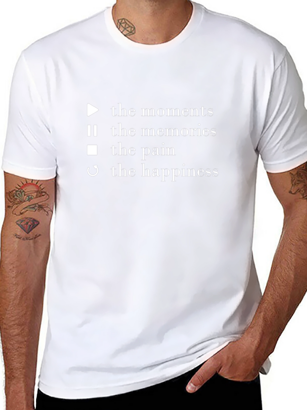 Moments Memories Pain Happiness T-Shirt