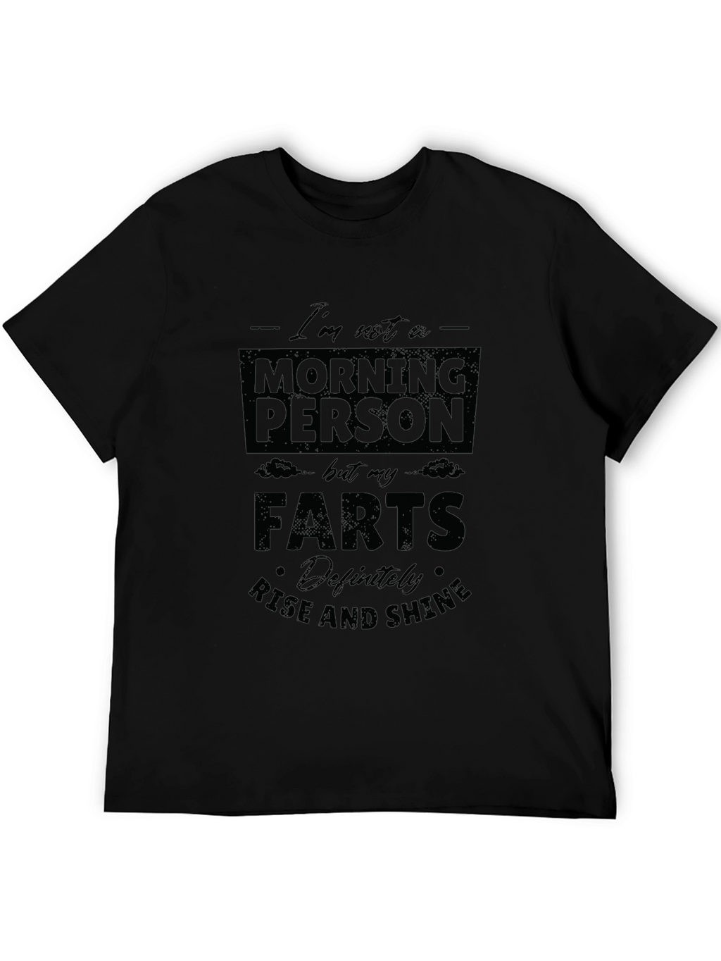 Funny Farts Rise and Shine Graphic Tee