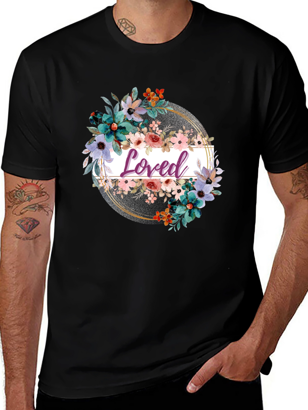 Floral Loved T-Shirt