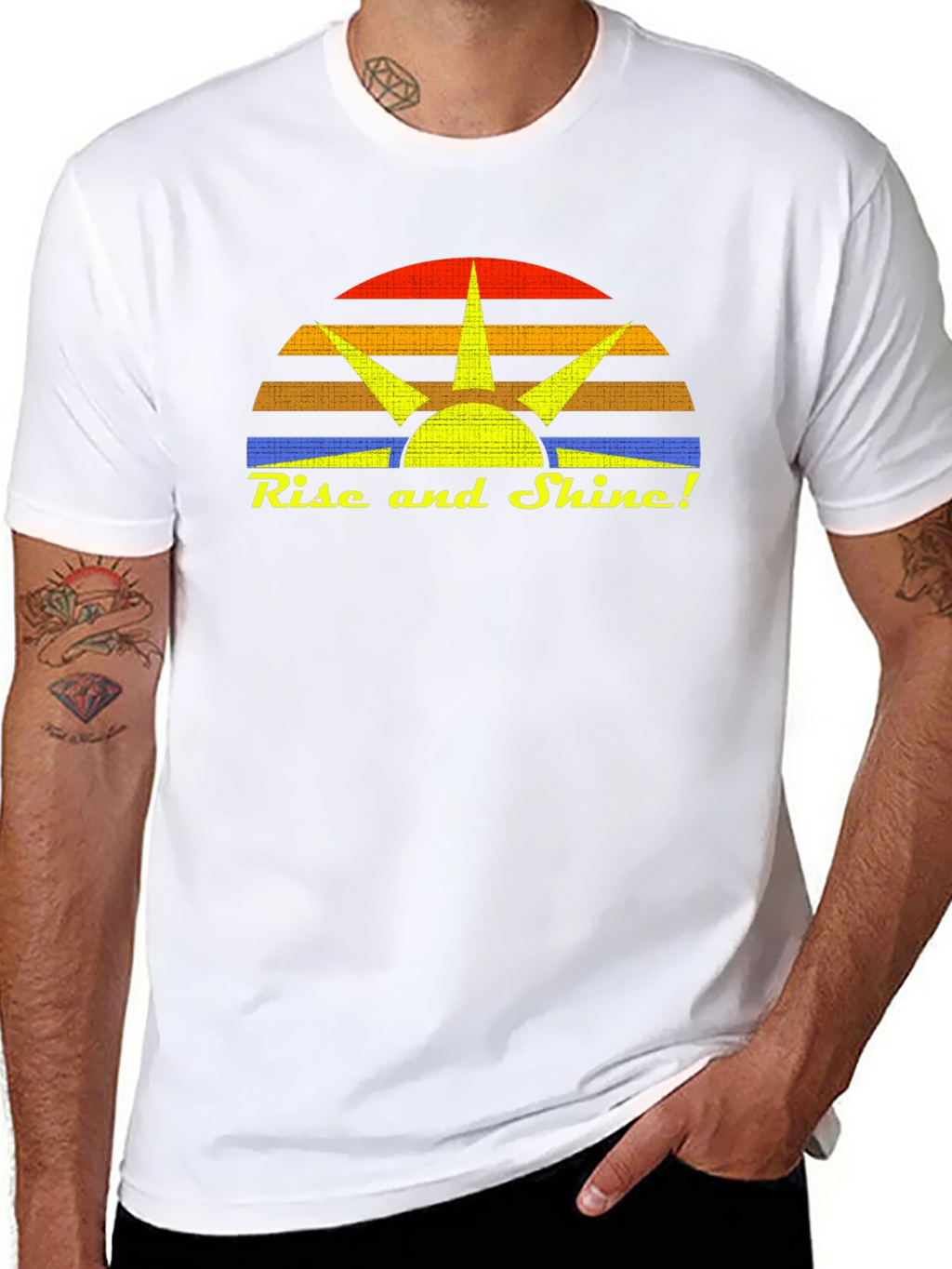 Rise and Shine Retro Graphic T-Shirt