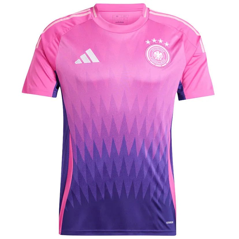 WIRTZ #17 Germany 1:1 Quality Away Pink Fans Soccer Jersey 2024/25 ★★ Detail 2
