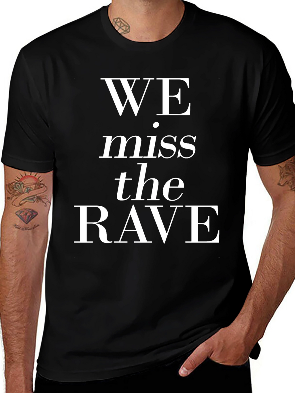 We Miss The Rave Graphic T-Shirt