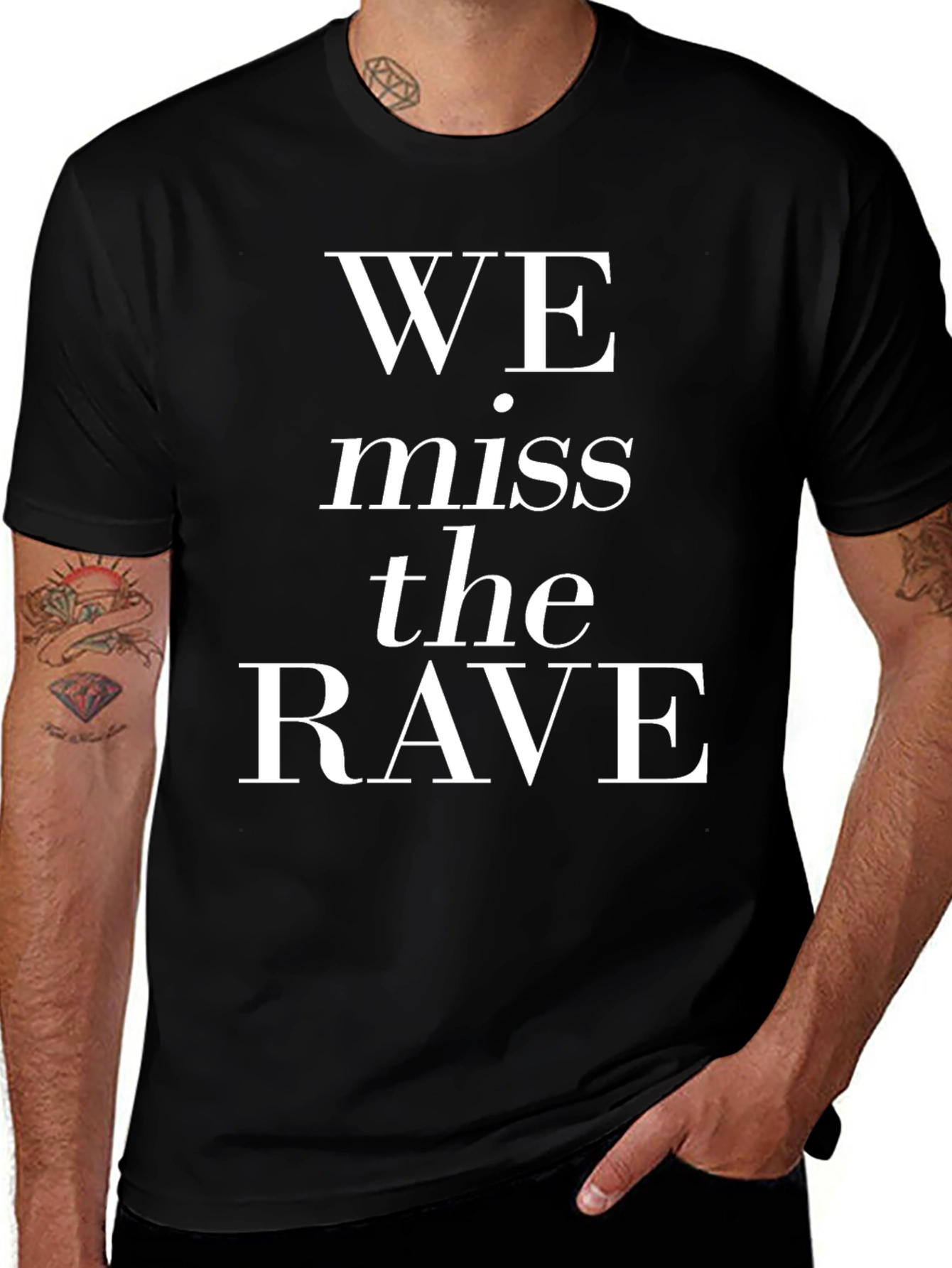 We Miss The Rave Graphic T-Shirt