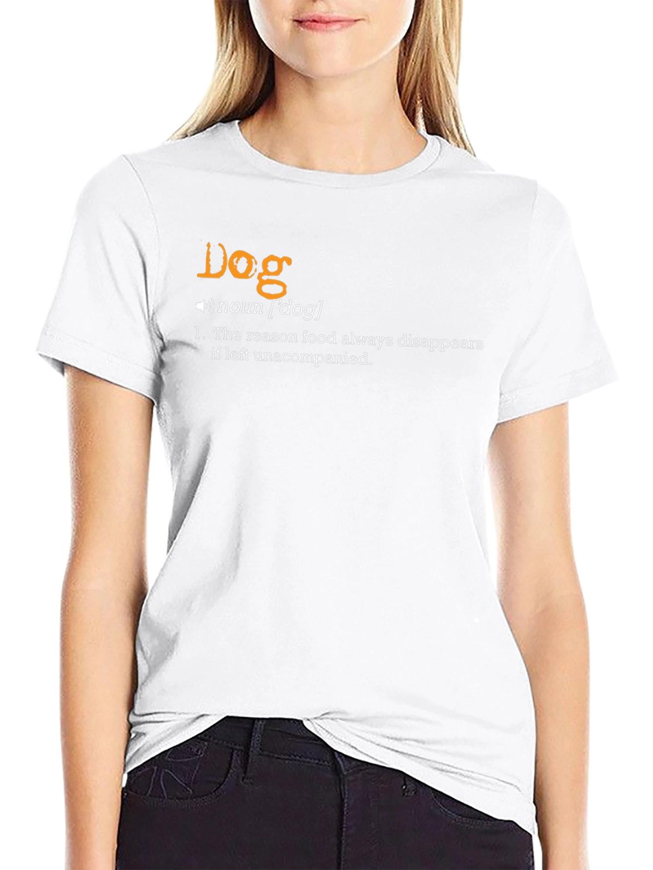 Dog Definition Black T-Shirt
