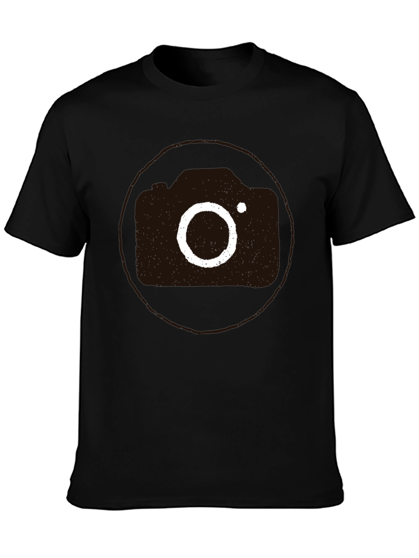 Retro Camera Graphic Tee - Cool Casual Style