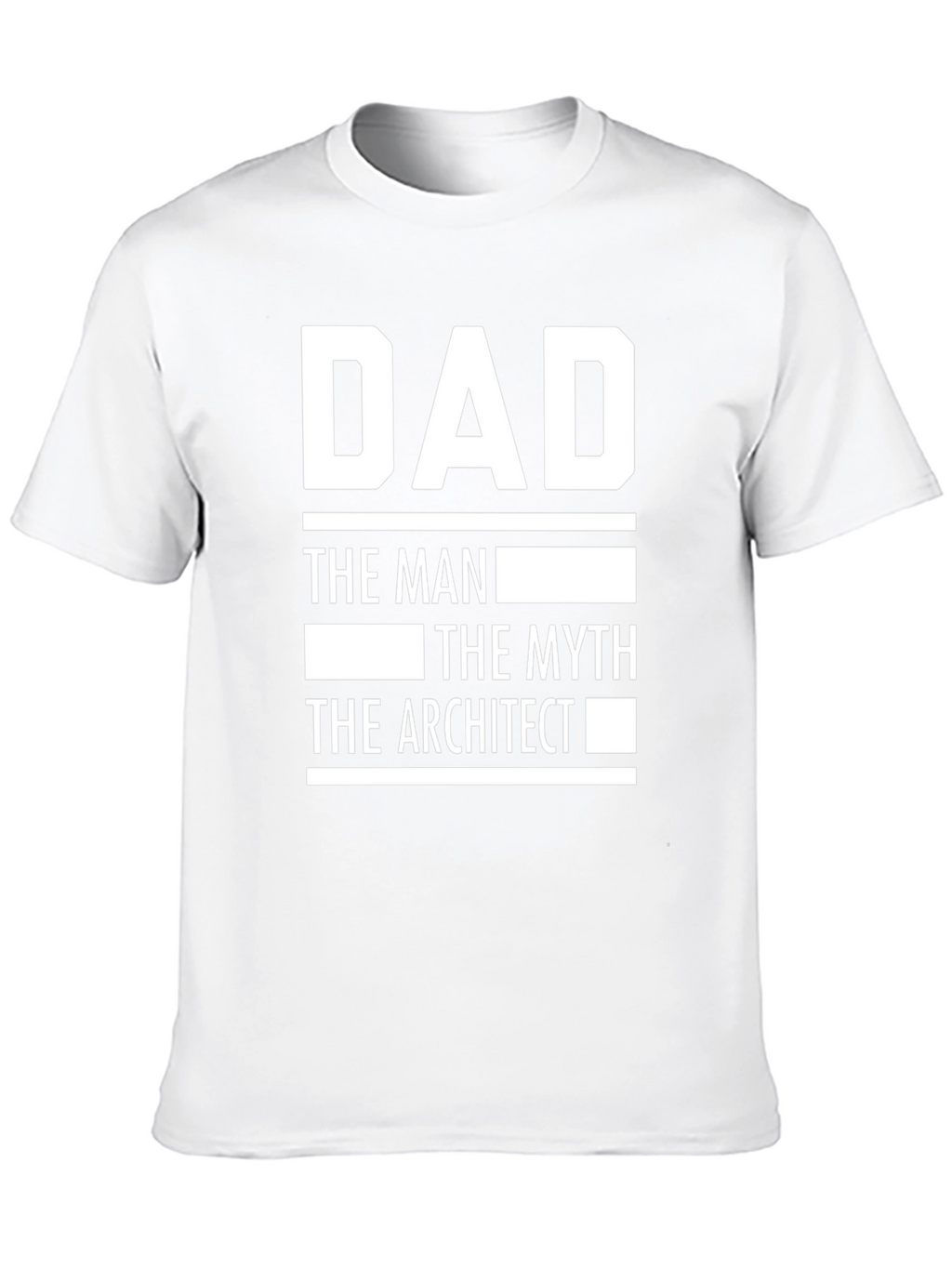 Dad The Architect Graphic T-Shirt