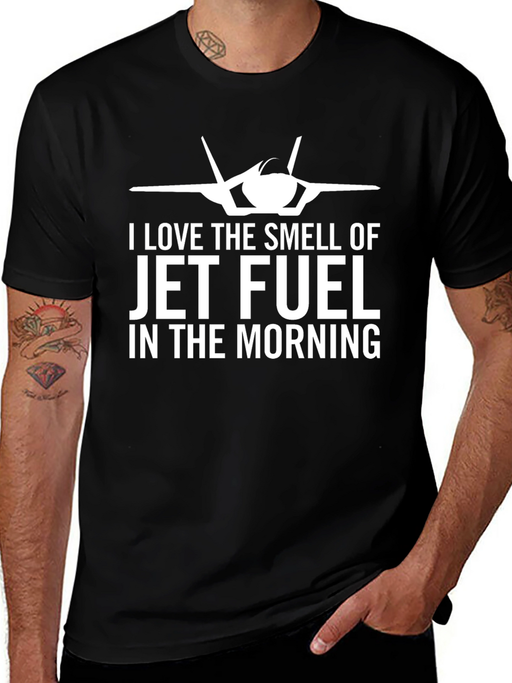 Jet Fuel T-Shirt: Aviation Enthusiast Tee