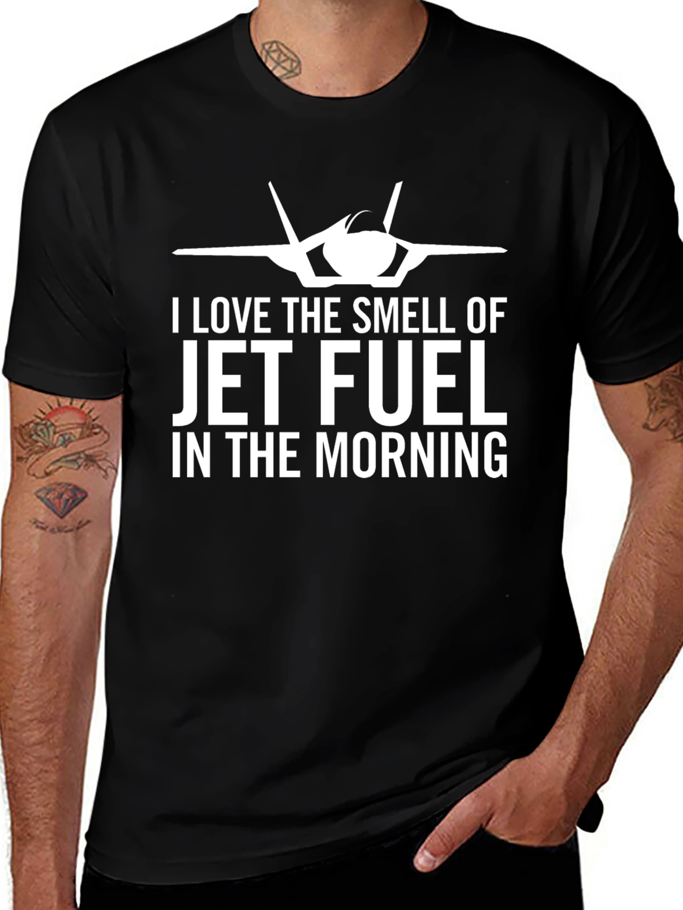 Jet Fuel T-Shirt: Aviation Enthusiast Tee