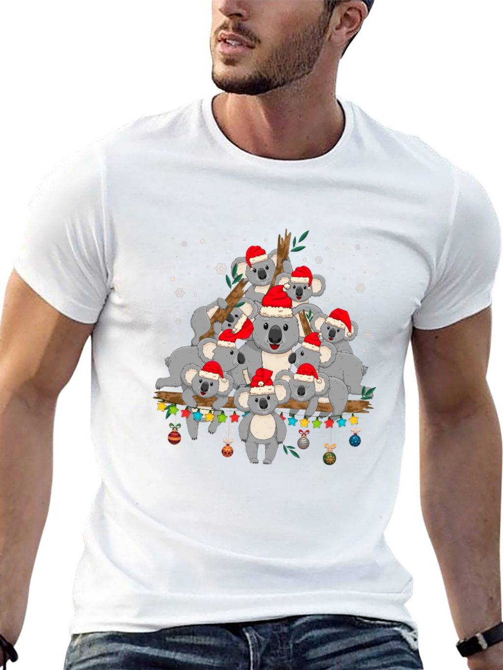 Festive Koala Christmas T-Shirt