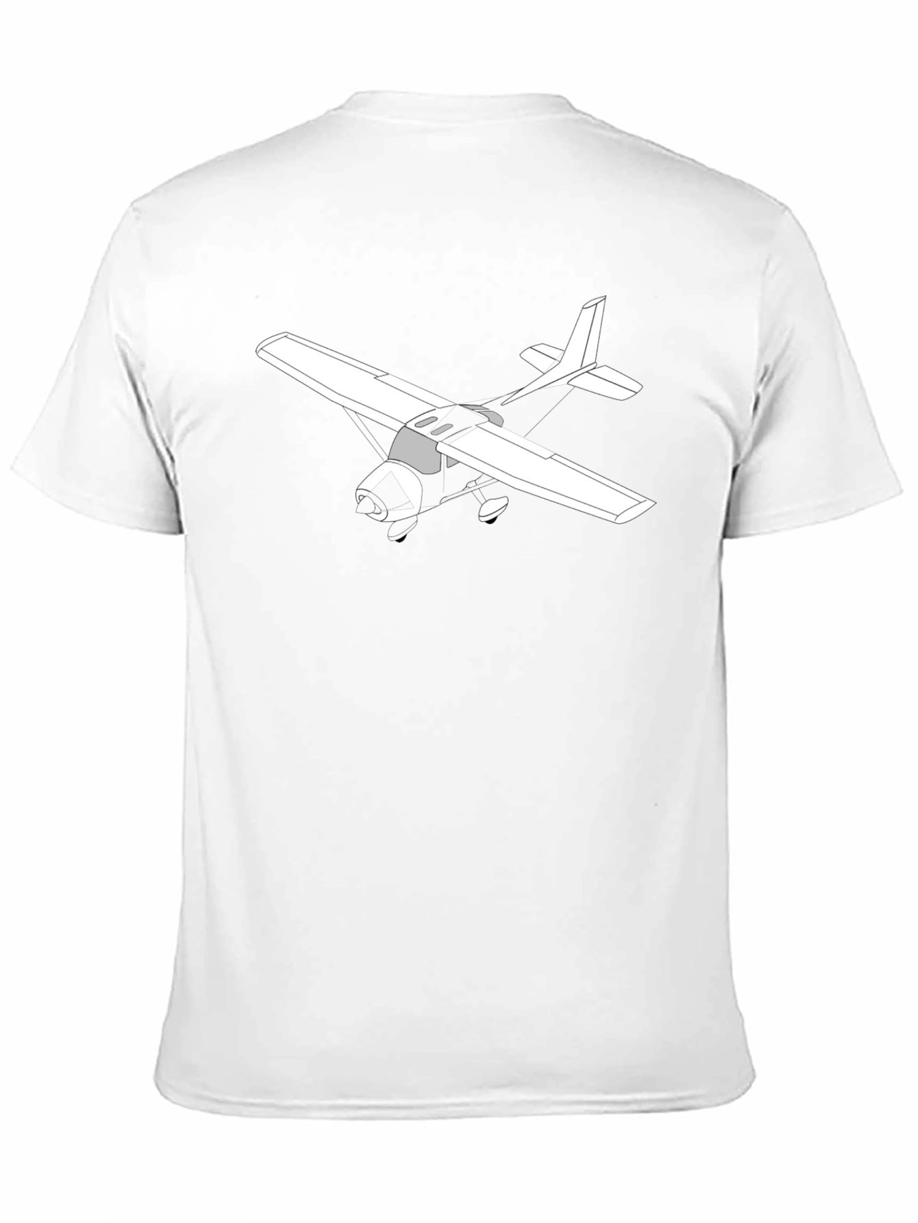 Airplane Graphic Tee - Aviation Enthusiast Shirt