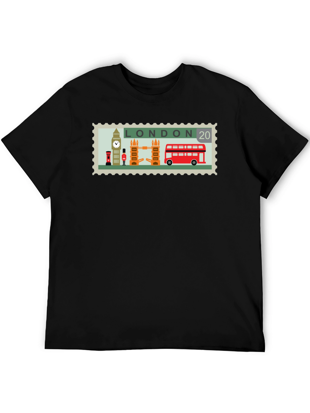London Stamp Graphic Tee