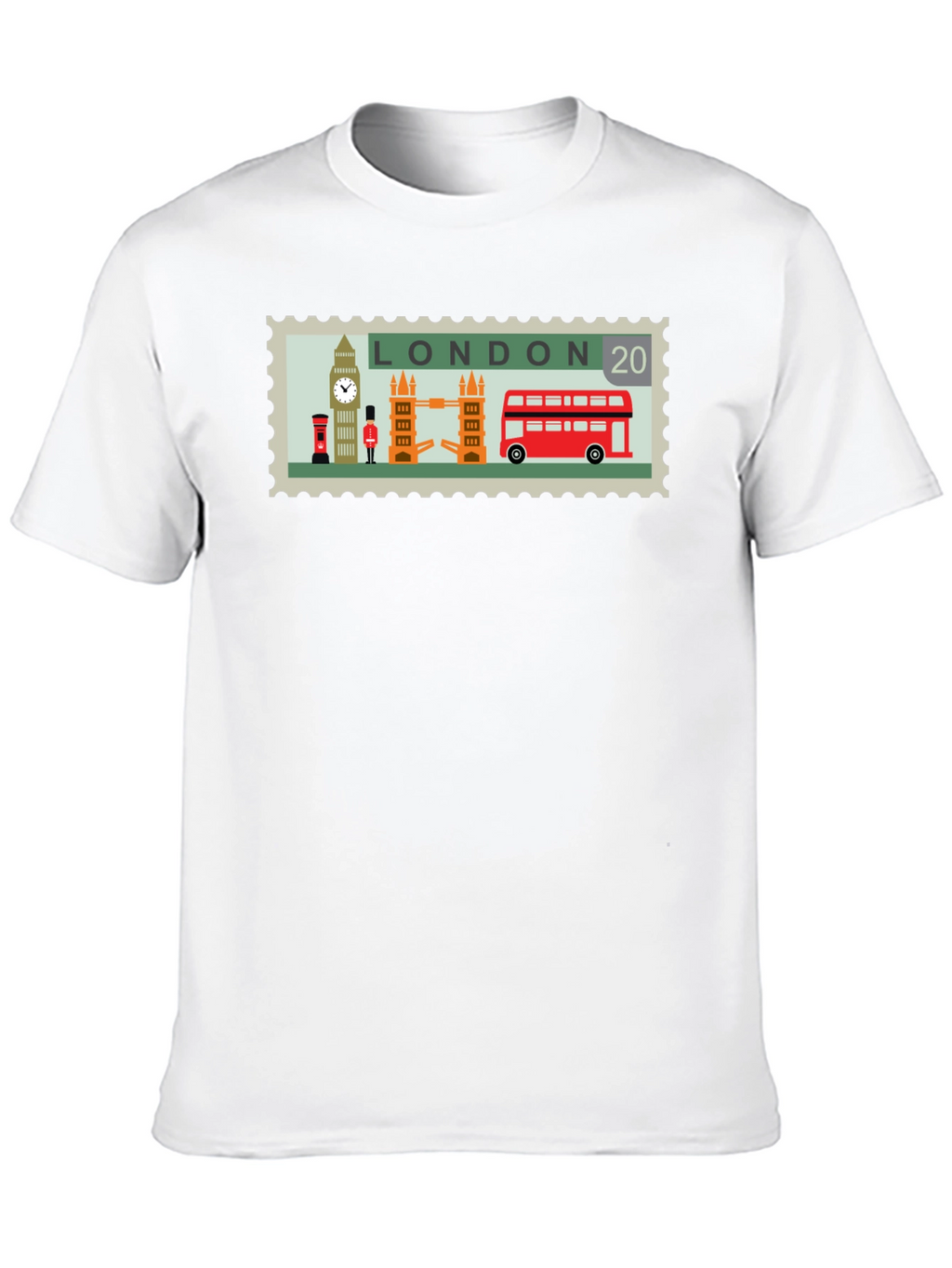 London Stamp Graphic Tee