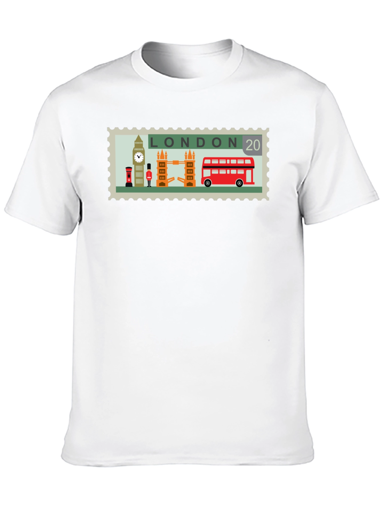 London Stamp Graphic Tee