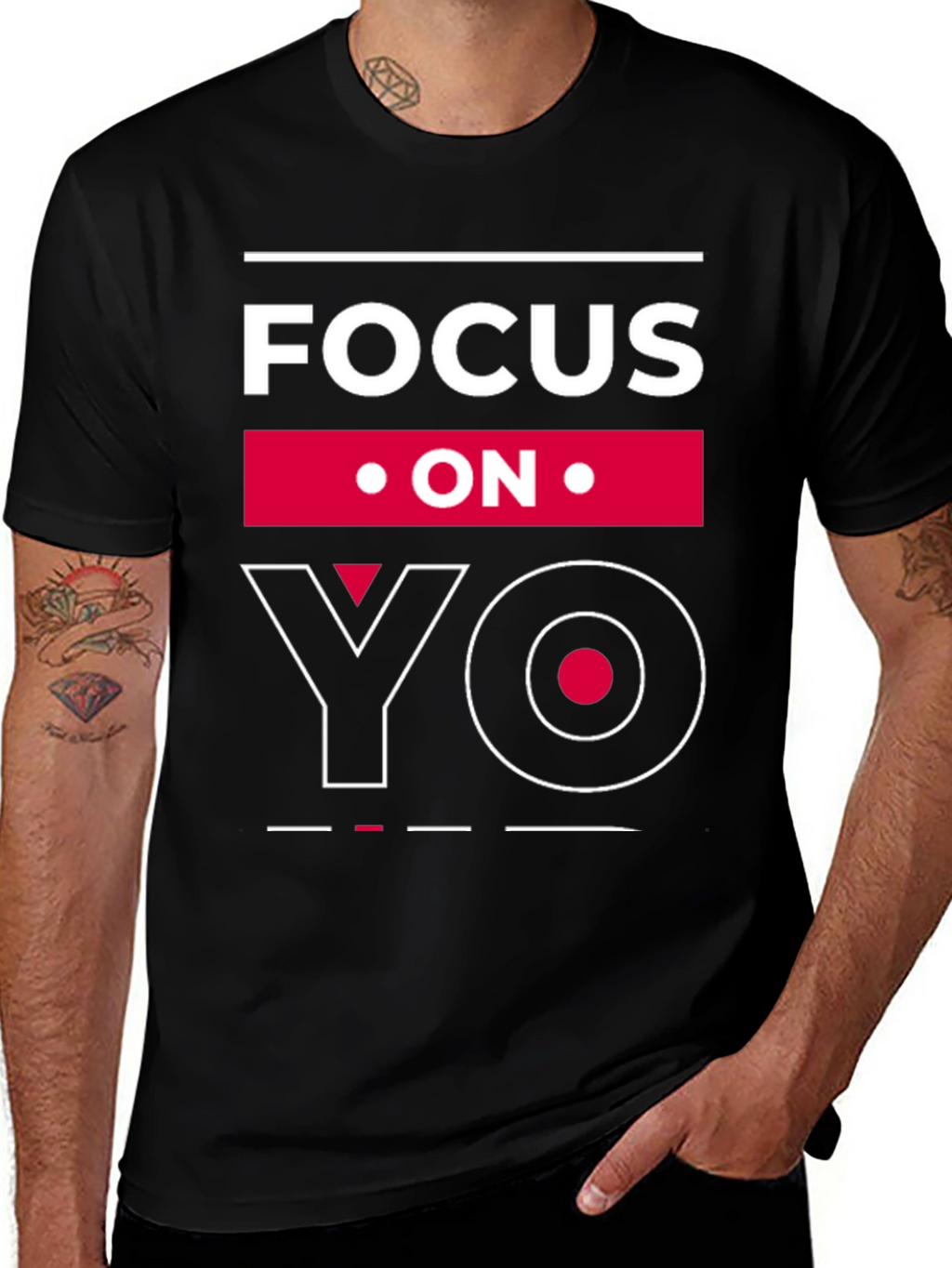 Focus On YO Graphic T-Shirt