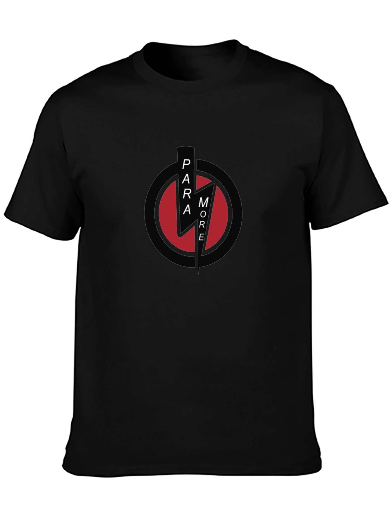 Paramore Band Logo Graphic T-Shirt Black