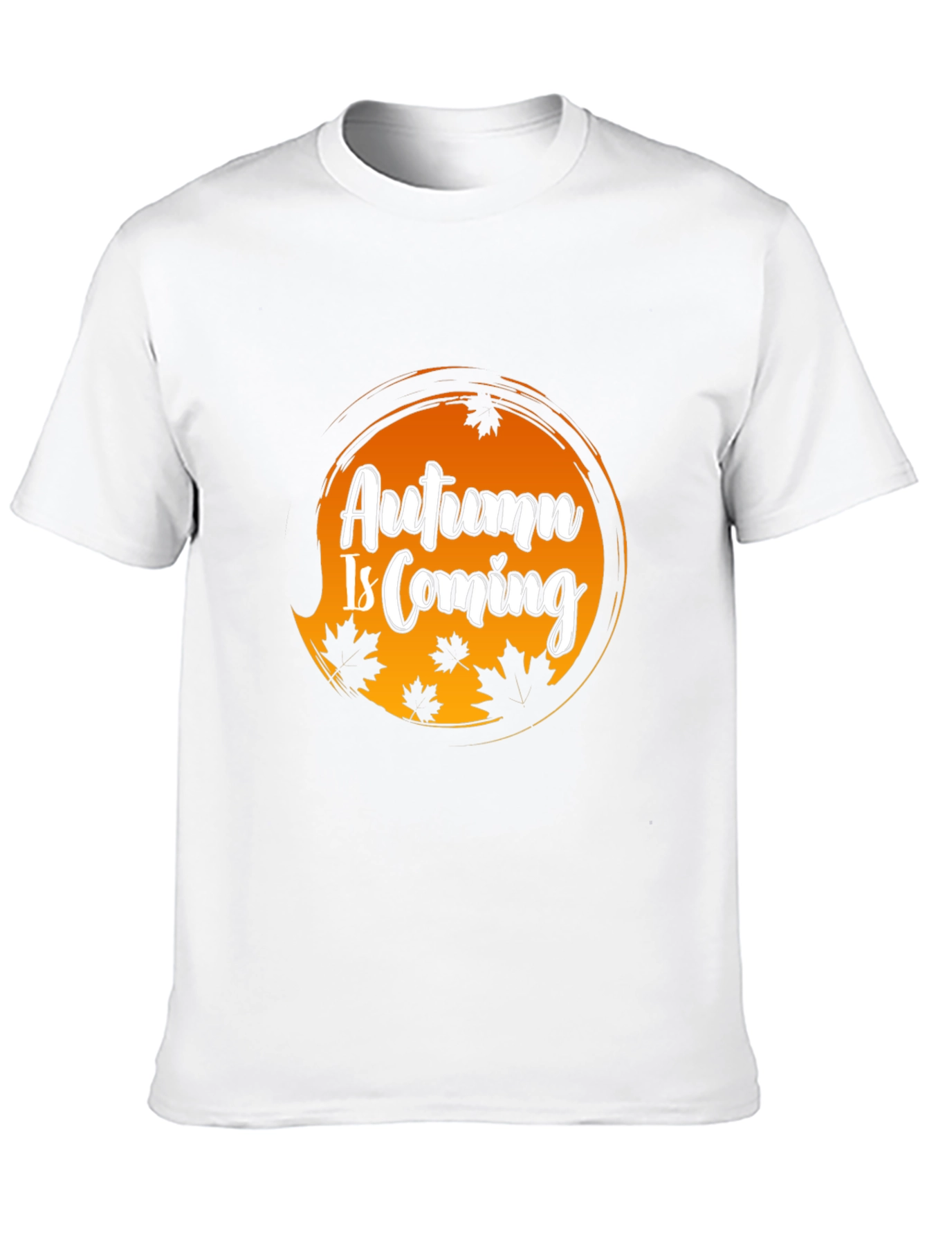 Autumn is Coming Black T-Shirt