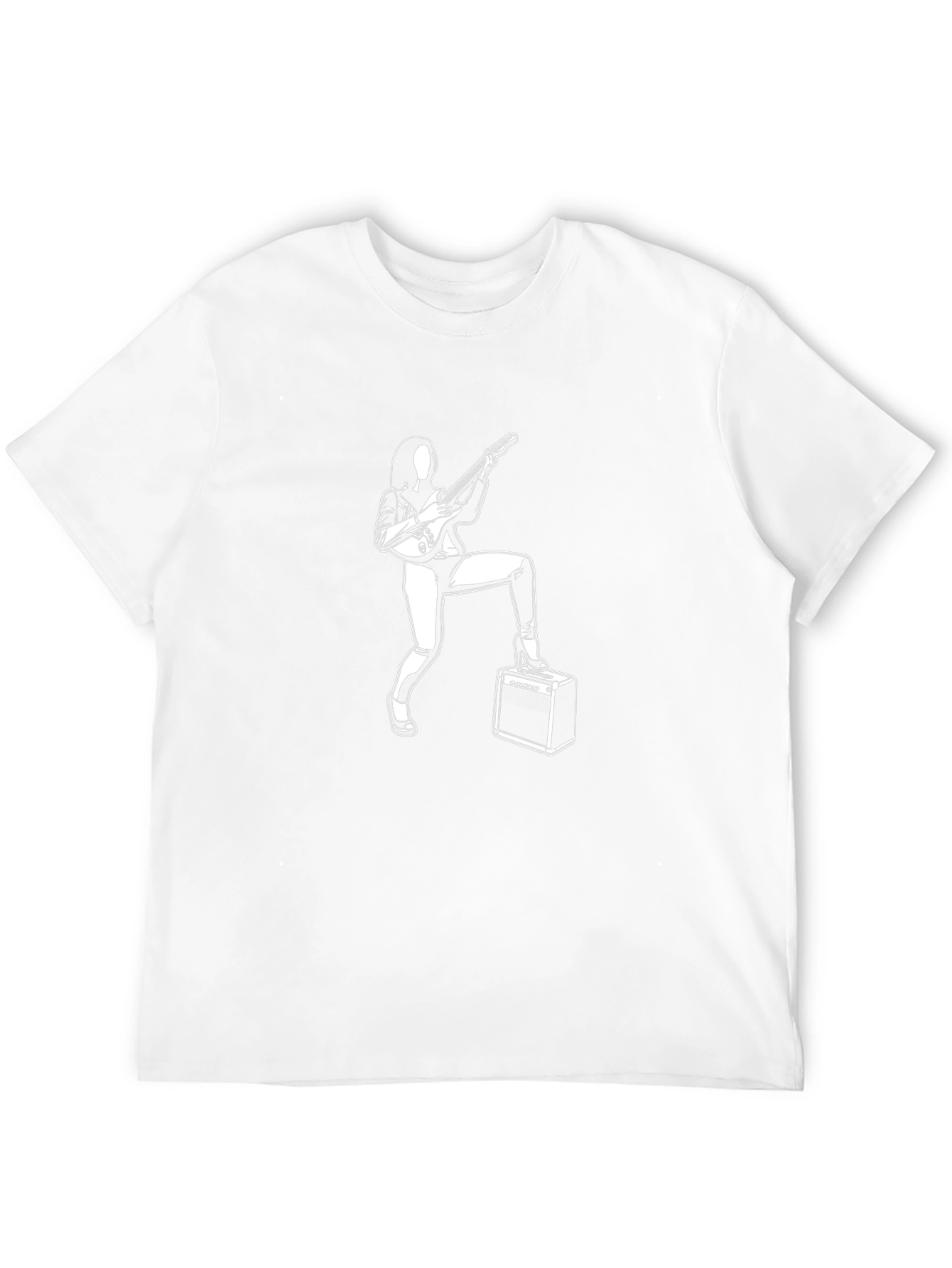 Rock Star Graphic T-Shirt - Black Cotton Tee