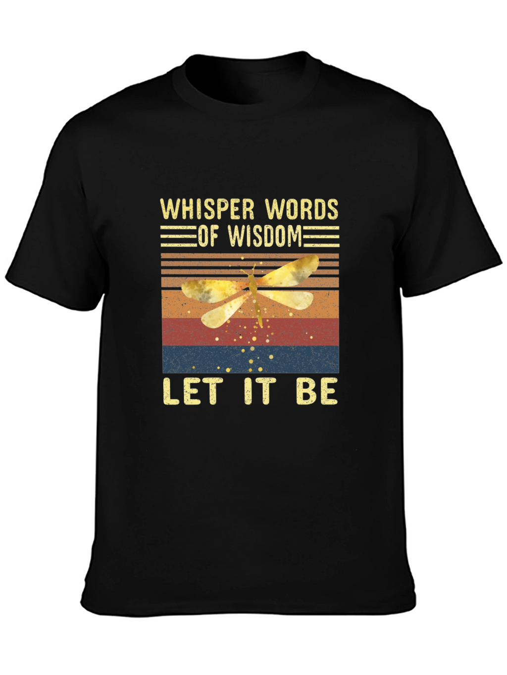 Whisper Words of Wisdom Dragonfly Graphic Tee