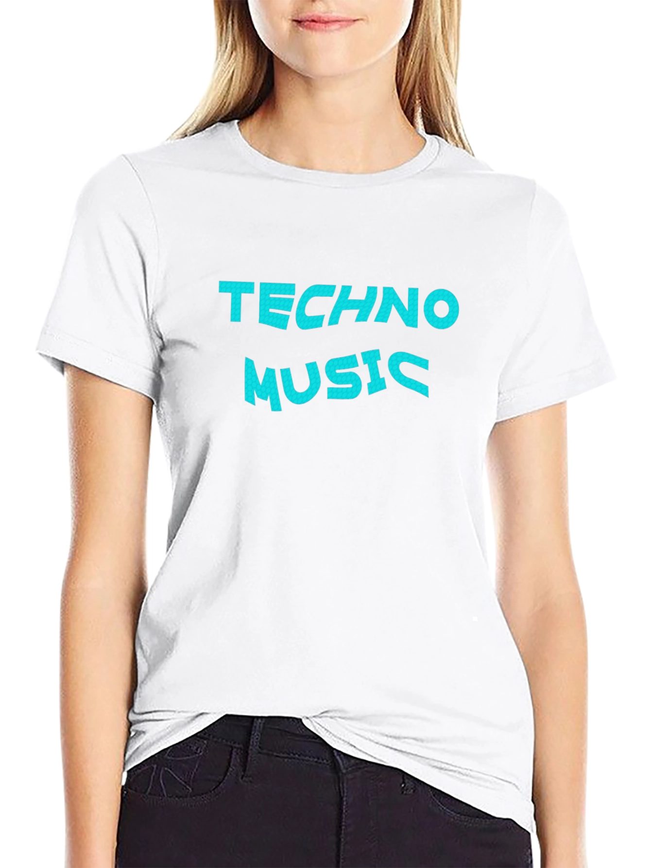 Techno Music T-Shirt - Premium Cotton Blend Tee