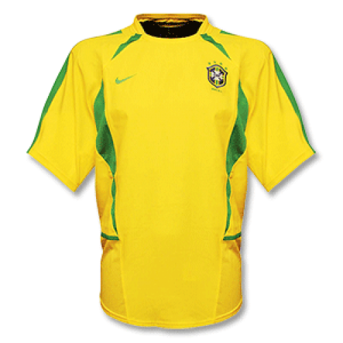 RIVALDO #10 Retro Brazil Home Jersey World Cup 2002 Image 3