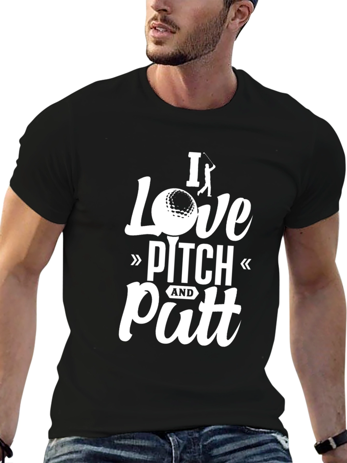 I Love Pitch and Putt Golf T-Shirt