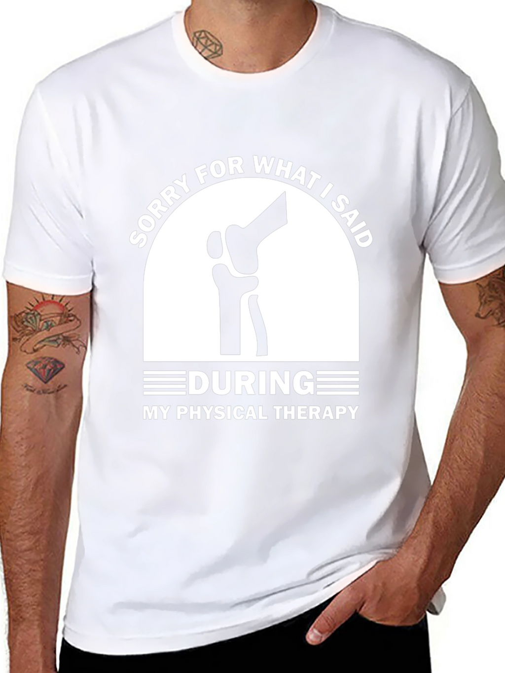 Funny Physical Therapy Apology T-Shirt - Unisex