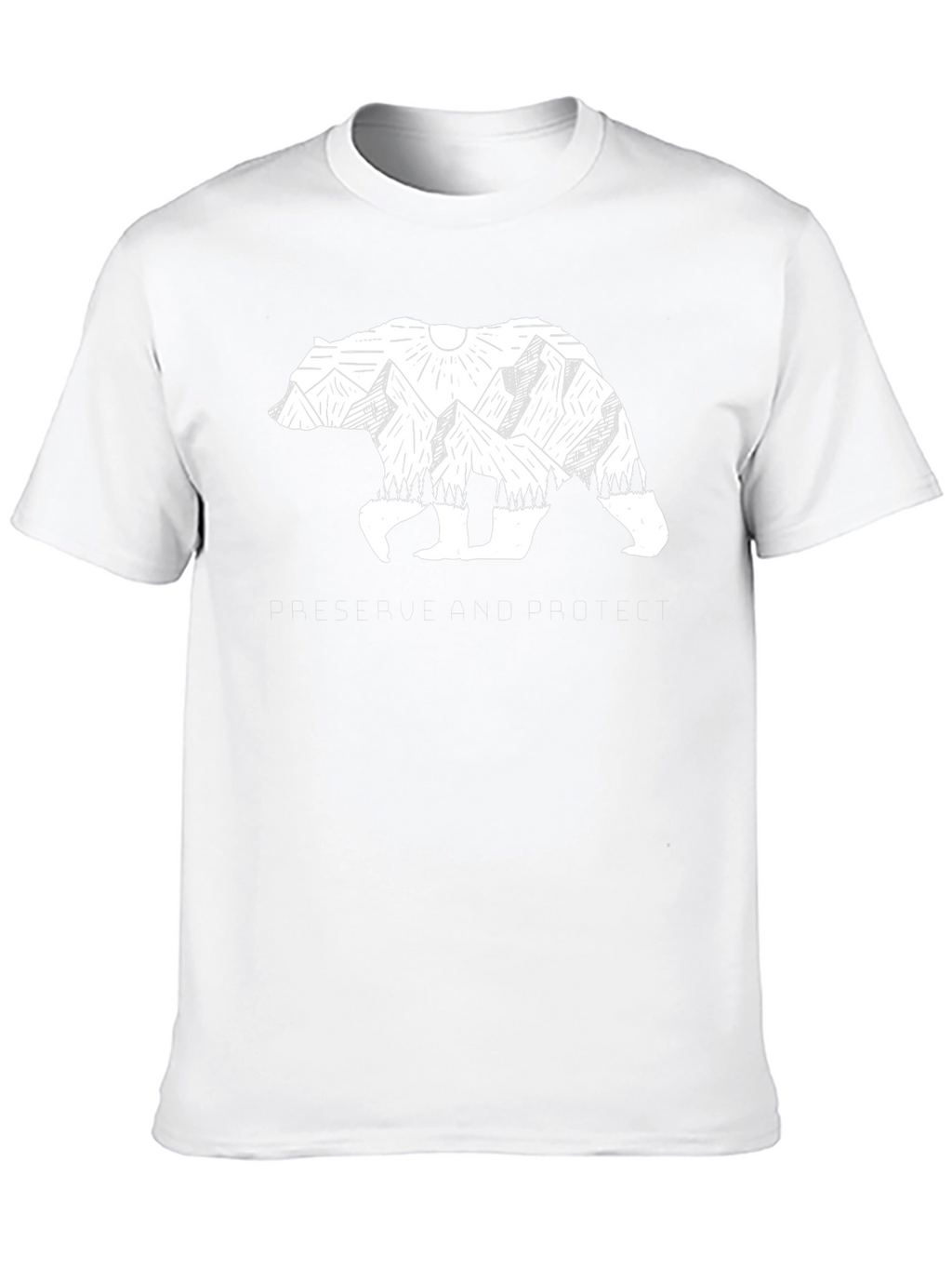 Bear Mountain Graphic Tee - Nature Lovers T-Shirt