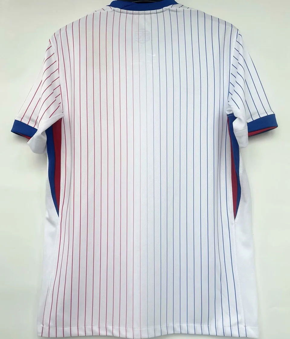 GRIEZMANN #7 France 1:1 Quality Away White Fans Jersey 2024/25 ★★ Detail 2