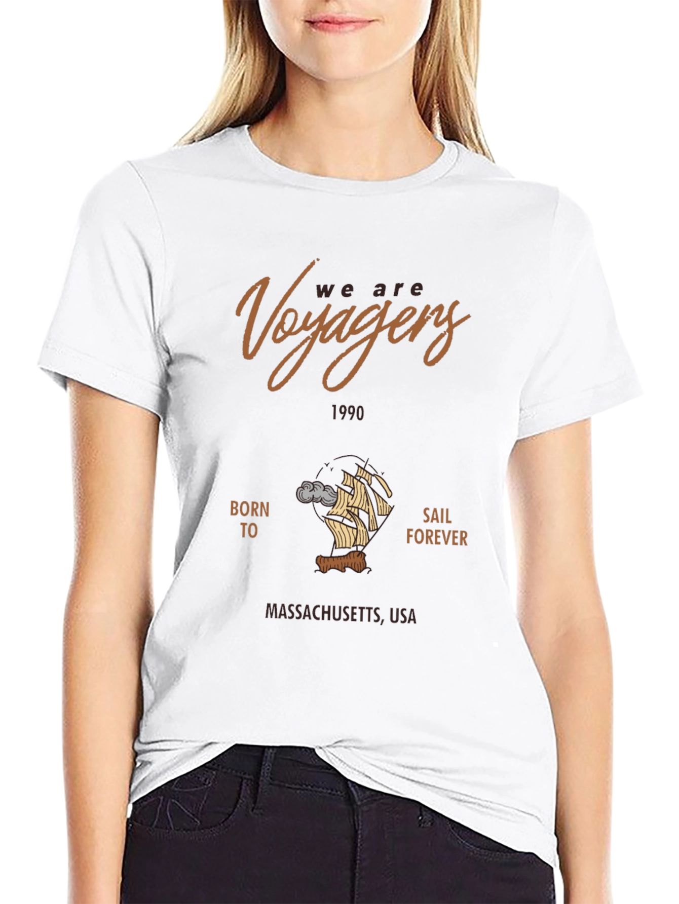 Voyagers Graphic Tee - Born to Sail