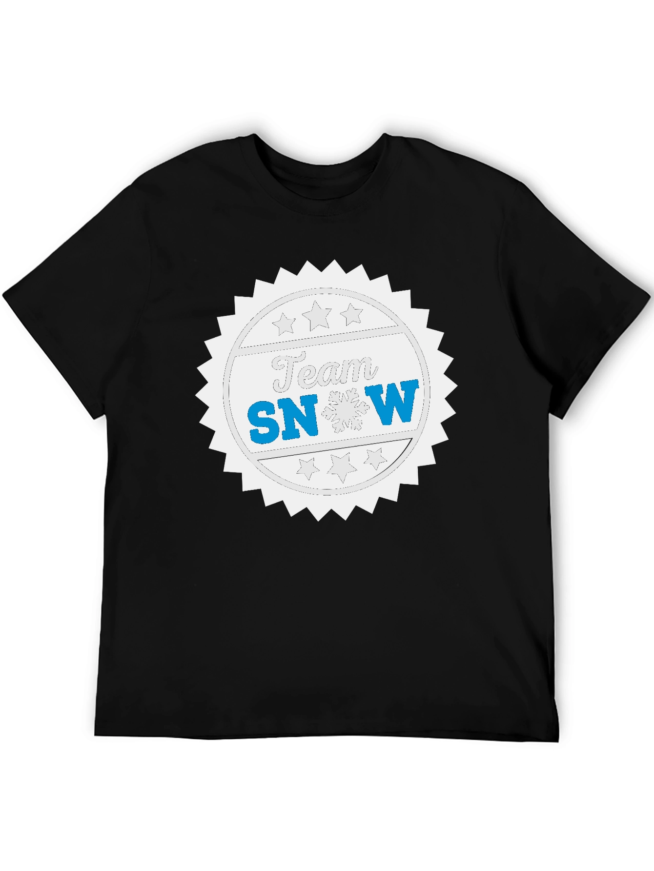 Team Snow Graphic Tee - Black T-Shirt
