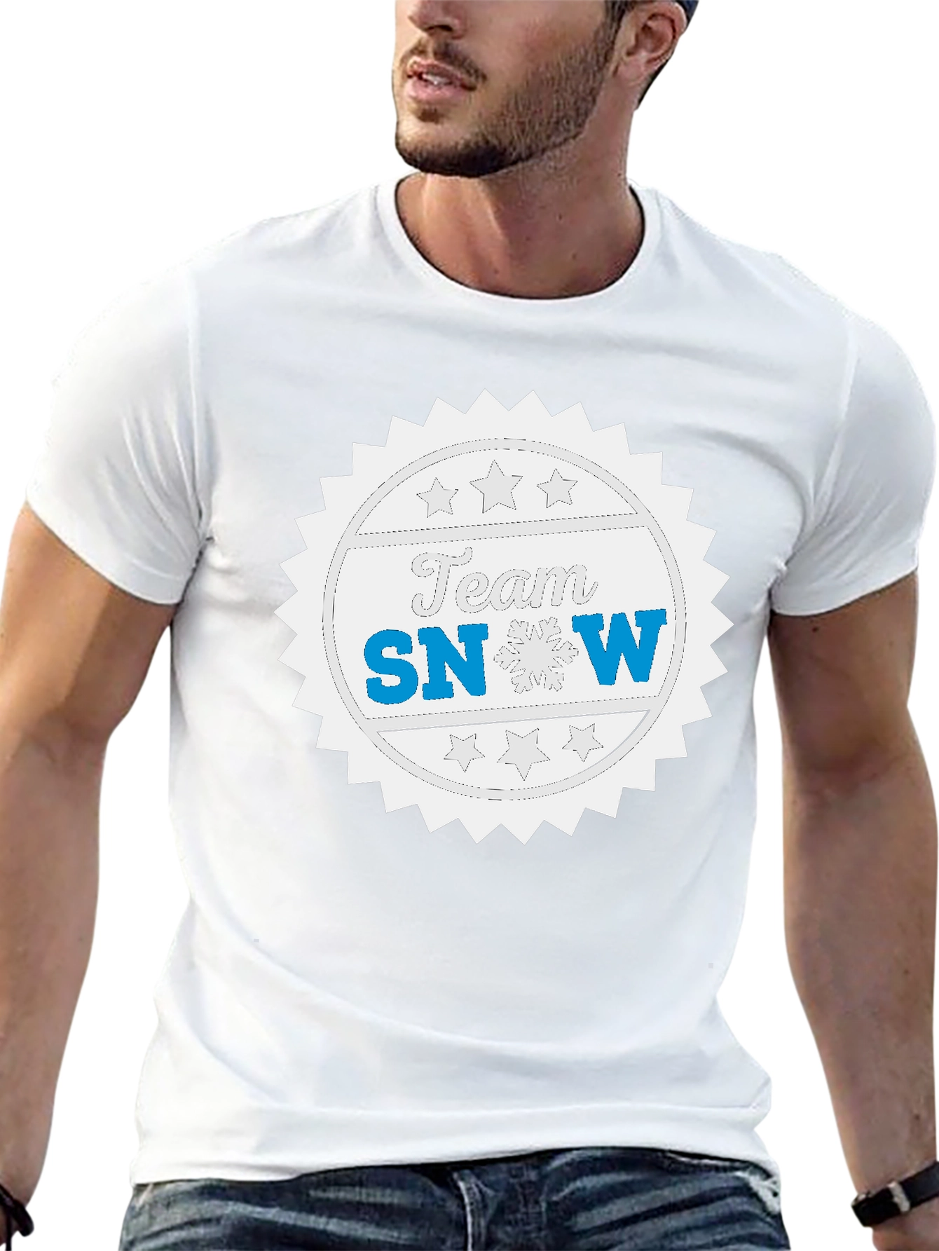 Team Snow Graphic Tee - Black T-Shirt