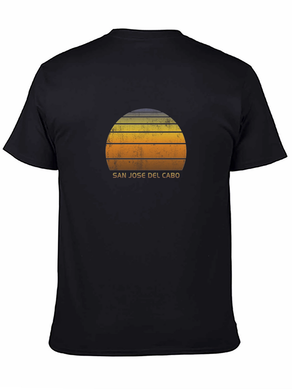 San Jose Del Cabo Sunset Graphic Tee - Black