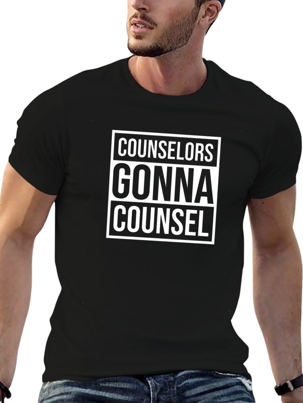 Counselors Gonna Counsel Black T-Shirt