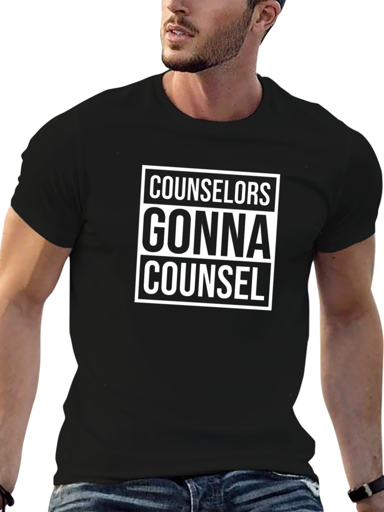 Counselors Gonna Counsel Black T-Shirt