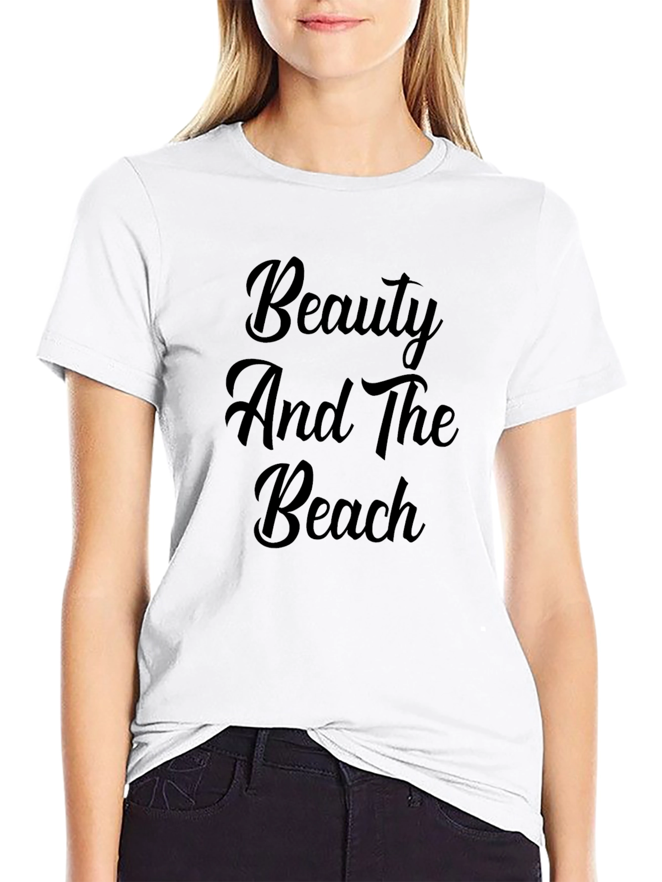 Beauty and the Beach Graphic T-Shirt