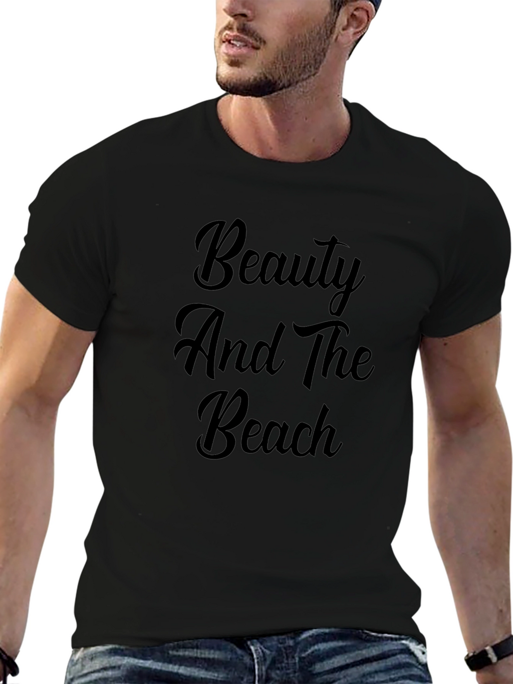 Beauty and the Beach Graphic T-Shirt