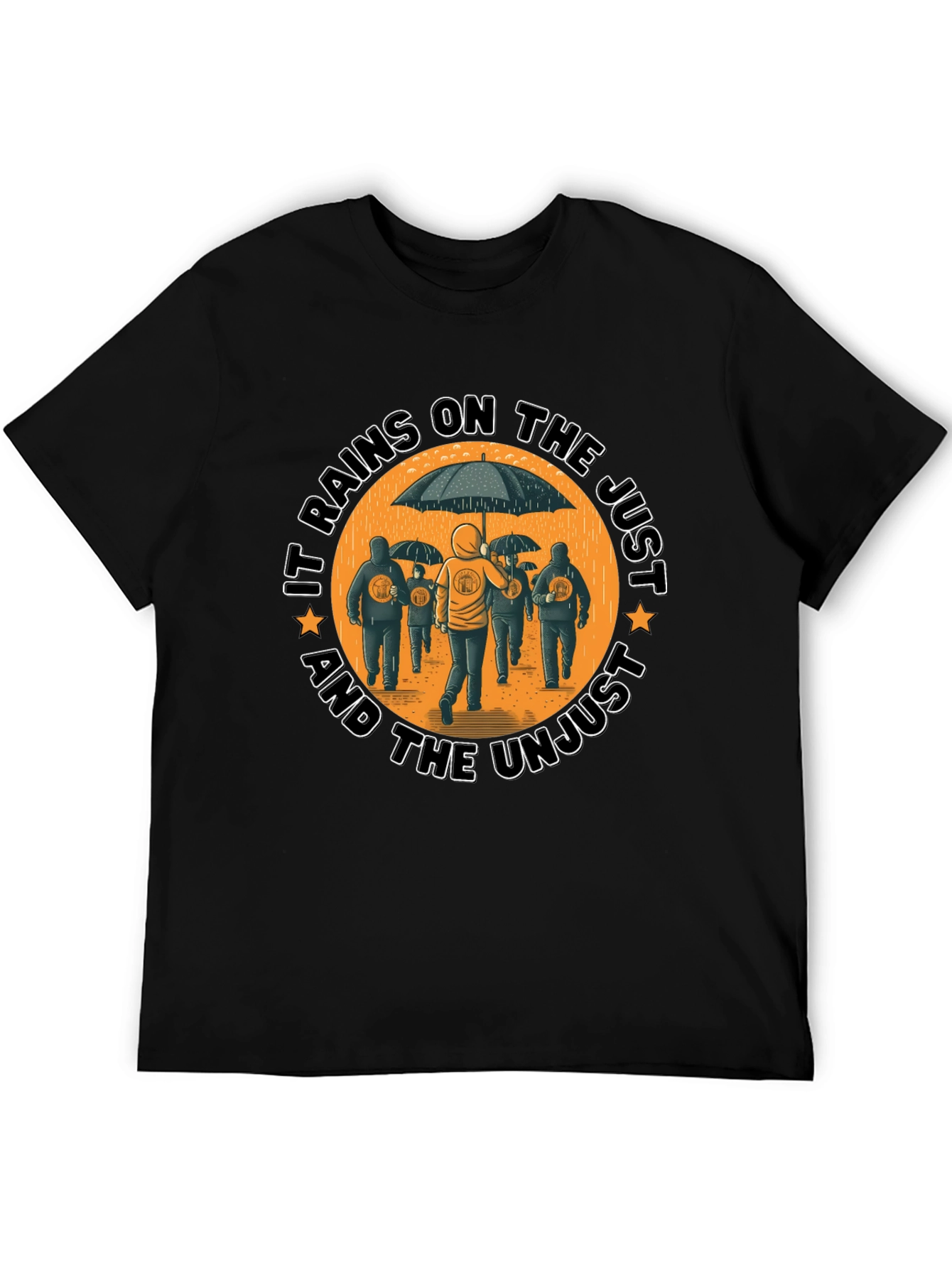 Bitcoin Rain Unisex T-Shirt
