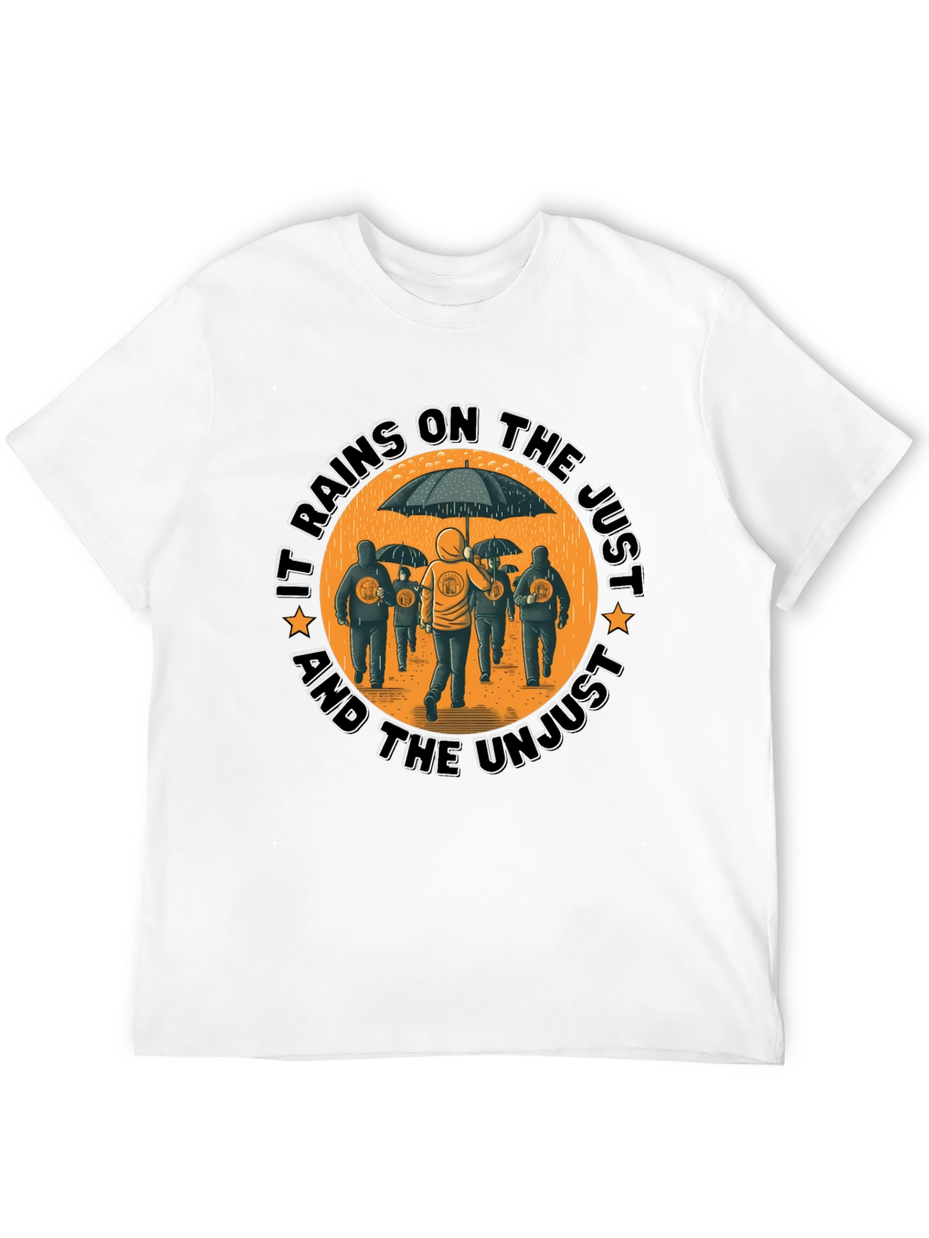 Bitcoin Rain Unisex T-Shirt