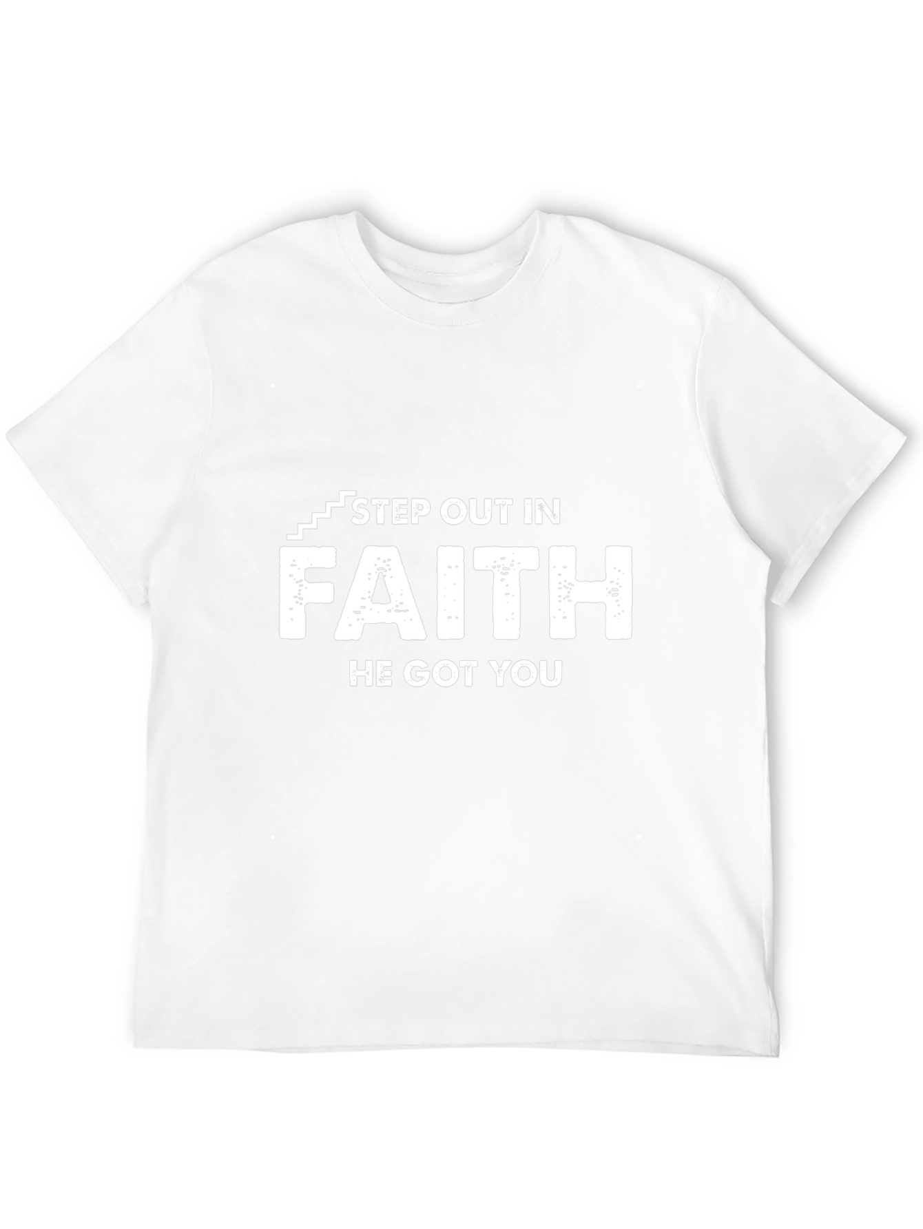 Step Out In Faith Graphic T-Shirt