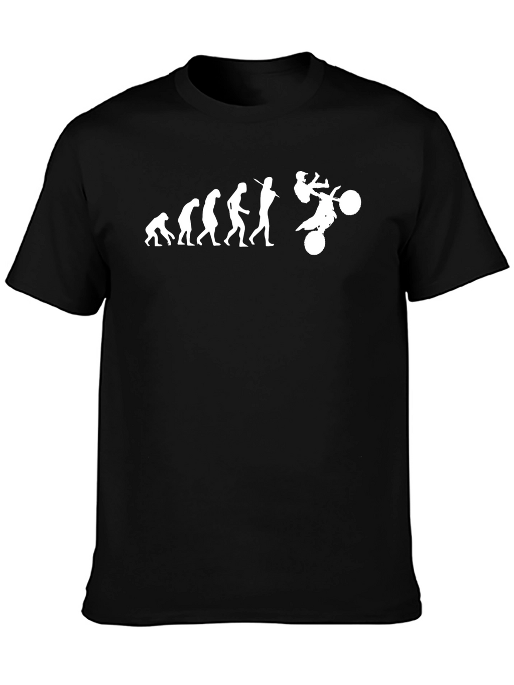 Evolution of Motocross T-Shirt - Black