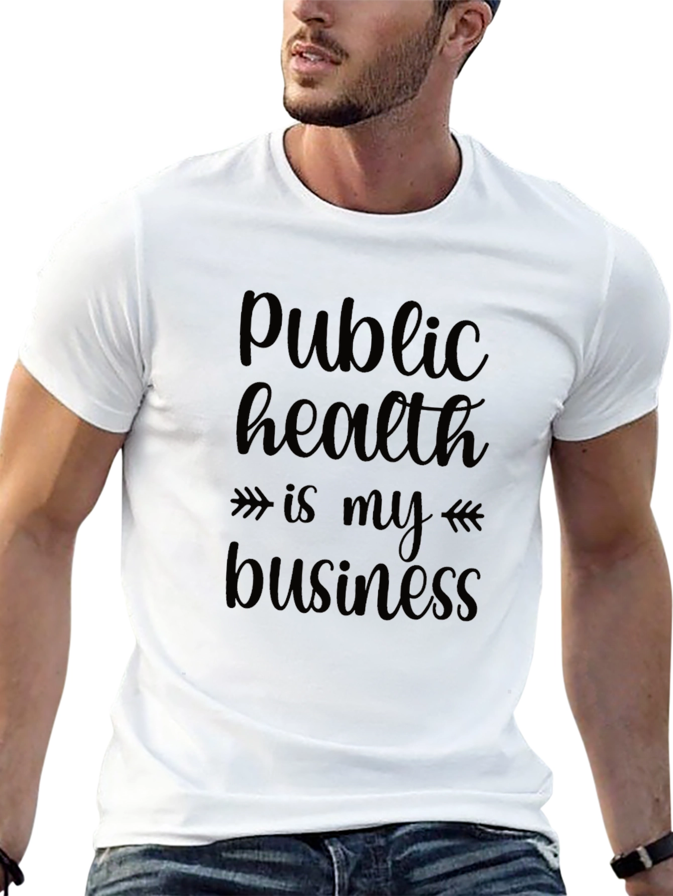 Public Health is My Business Black T-Shirt