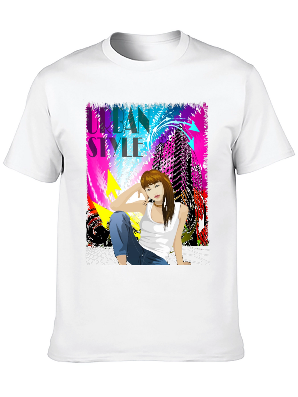Urban Style Graphic Tee - Modern Streetwear Design
