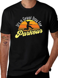 Parkour Sunset T-Shirt - Great Day for Action