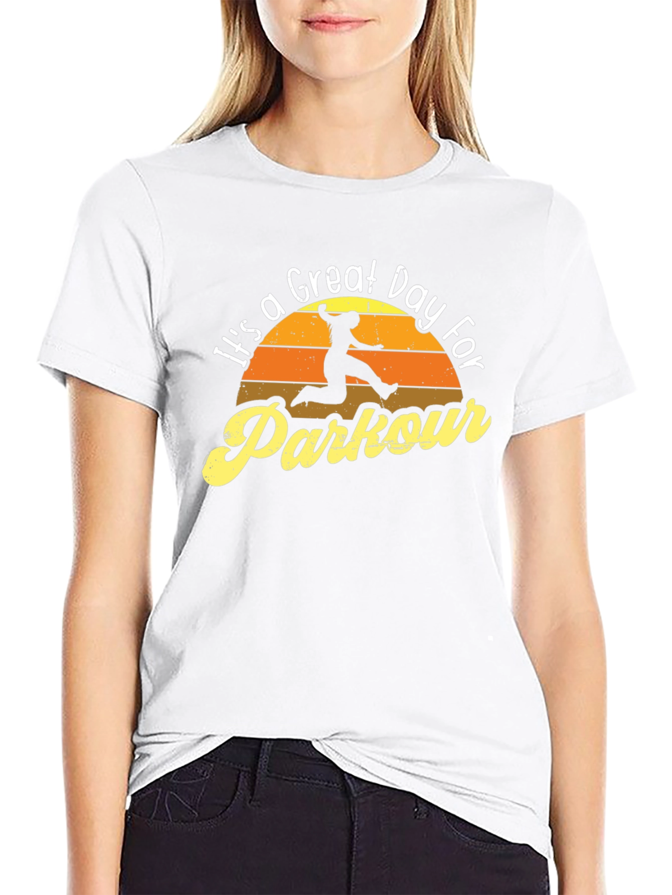 Parkour Sunset T-Shirt - Great Day for Action